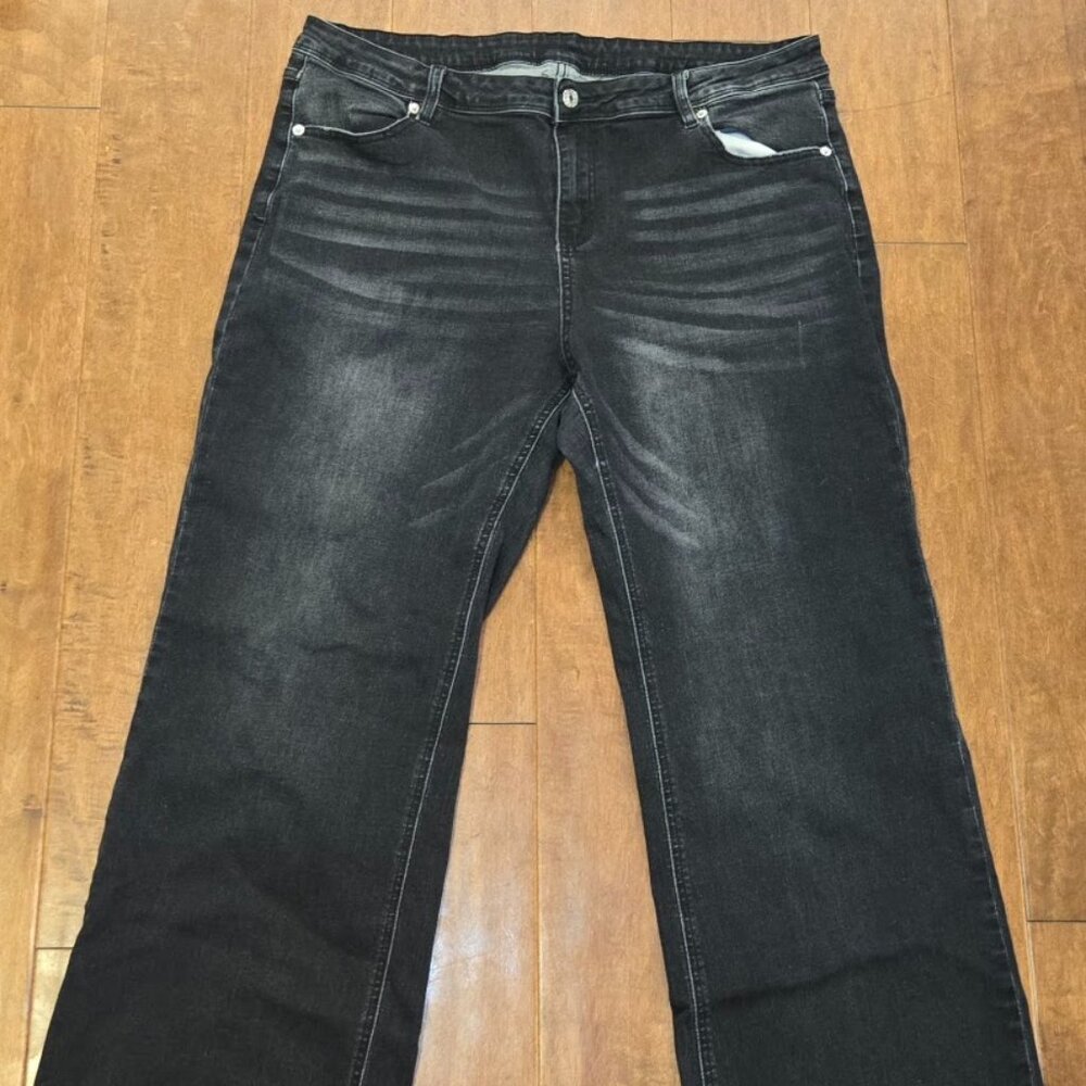 Black Wide Leg Jeans